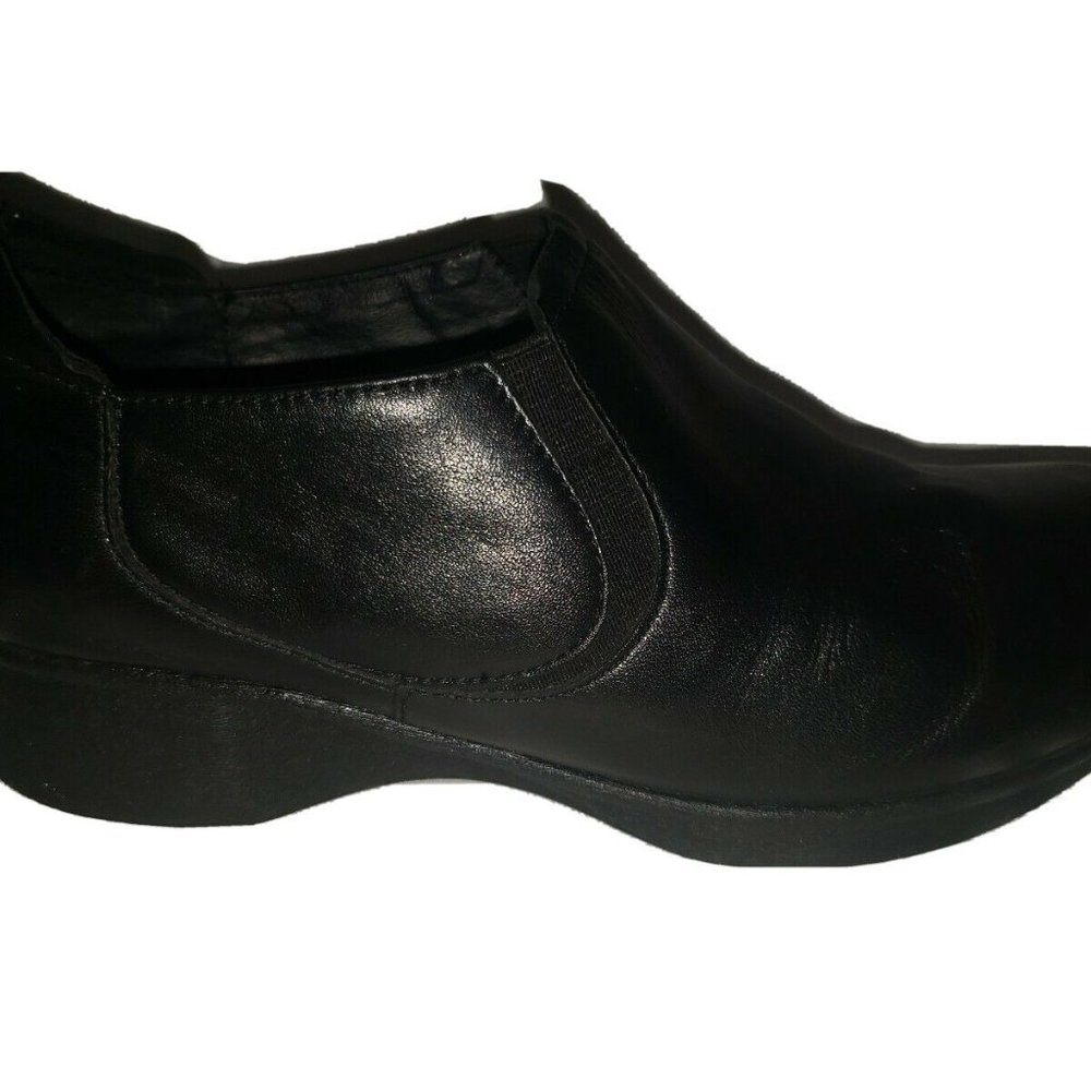 Dansko 37 Black Leather 4/06/14 Style # 910020200